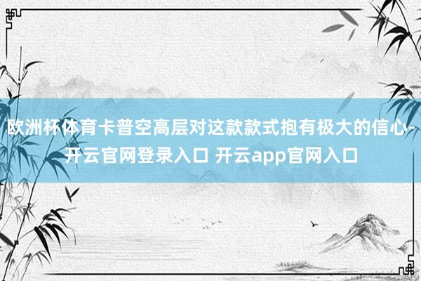 欧洲杯体育卡普空高层对这款款式抱有极大的信心-开云官网登录入口 开云app官网入口